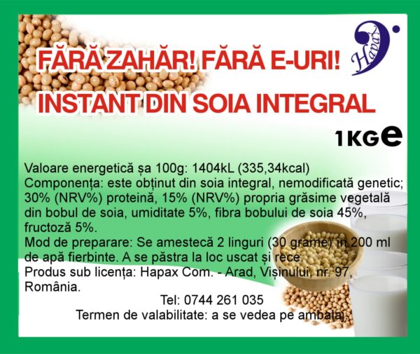 Bax Lapte praf instant Hapax - Imagine 2